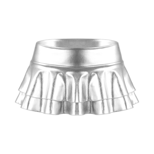 Metallic Mini Skirt - Image 13