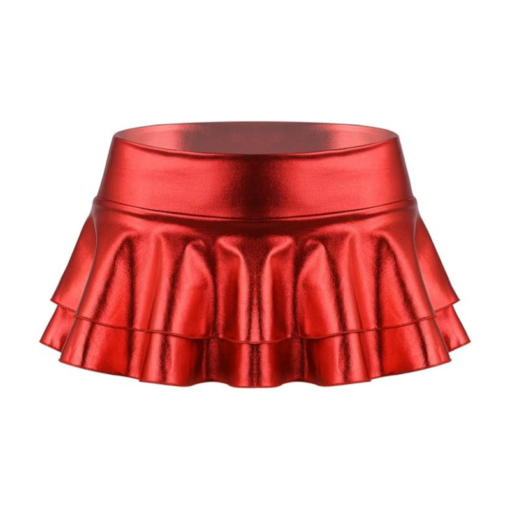 Metallic Mini Skirt - Image 7