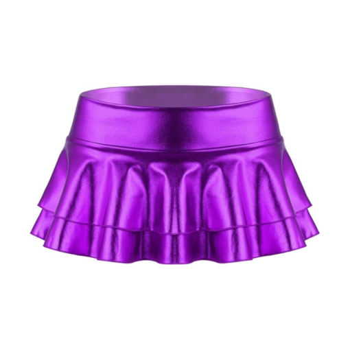 Metallic Mini Skirt - Image 10