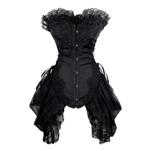 Swallow Tail Burlesque Corset Dress