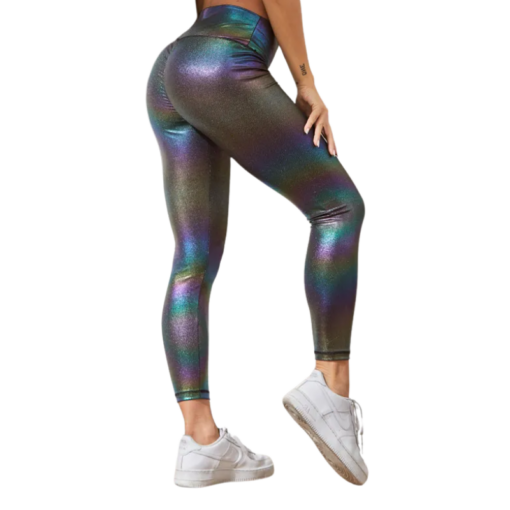 Super Stretchy Shiny Yoga Pants - Image 2