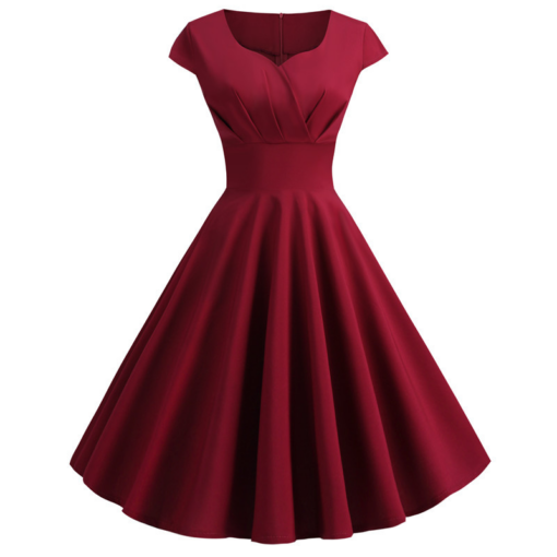 Elegant Pin-Up Doll Dress - Image 3