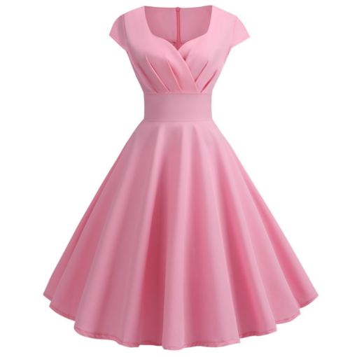 Elegant Pin-Up Doll Dress - Image 2