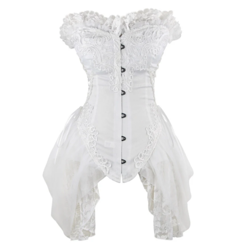 Swallow Tail Burlesque Corset Dress - Image 6