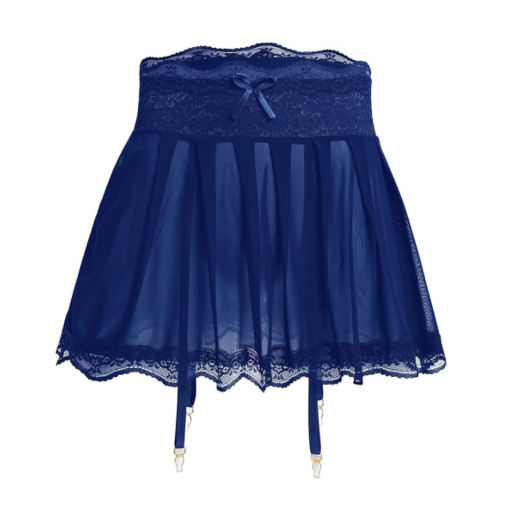 Sheer Ruffly Mini Skirt - Image 8