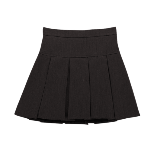 Pleated Mini Skirt