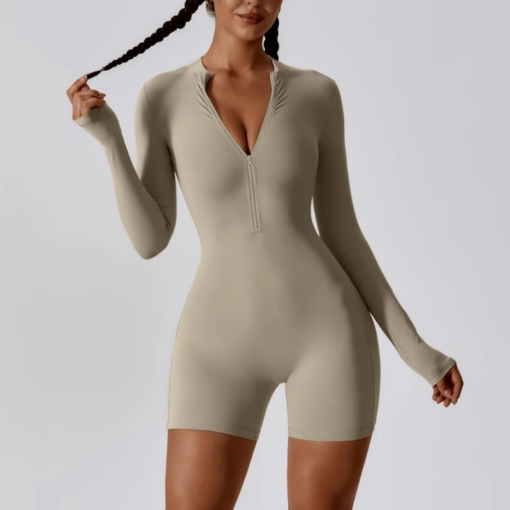 Sexy Long-Sleeved Bodysuit - Image 6