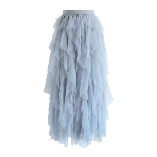 Soft Tulle Maxi Skirt - Image 7