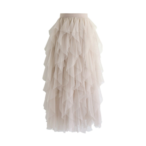 Soft Tulle Maxi Skirt - Image 5