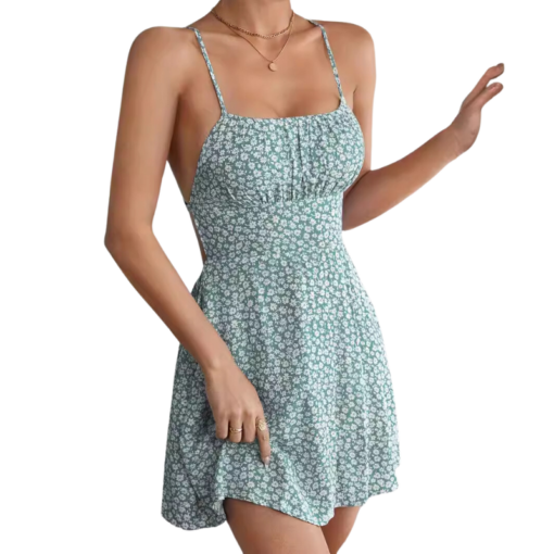 Floral Beach Dress - Image 3