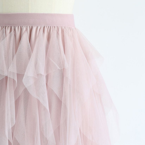 Soft Tulle Maxi Skirt - Image 3