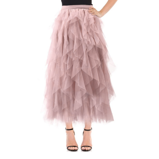 Soft Tulle Maxi Skirt