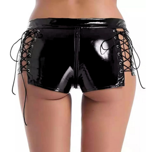 Lace-Up Corset Shorts - Image 2