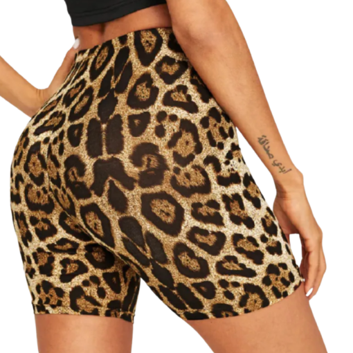 Cute Leopard Print Shorts - Image 3